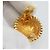CHANEL COCO Mark Earring Metal Gold Tone CC - vista 7