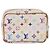 LOUIS VUITTON Monogram Multicolor Trousse Wapity Pouch White M58033 - vista 2