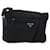 PRADA Shoulder Bag Nylon Black Silver
