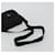 PRADA Shoulder Bag Nylon Black Silver - vista 7