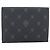 Berluti Clutch Bag PVC Black Silver - vista 3