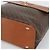 Céline CELINE Macadam Canvas Shoulder Bag PVC Leather Brown Gold - vista 10