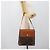 Céline CELINE Macadam Canvas Shoulder Bag PVC Leather Brown Gold - vista 22