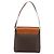 Céline CELINE Macadam Canvas Shoulder Bag PVC Leather Brown Gold - vista 3