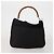 GUCCI Bamboo Shoulder Bag Nylon 2 Set Black - vista 3