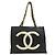 Borsa Tote Chanel Coco Mark Nero