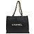 Borsa Tote Chanel Coco Mark Nero - vista 2
