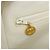 CHANEL Matelasse Hand Bag Canvas White Gold CC - vista 21