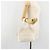 CHANEL Matelasse Hand Bag Canvas White Gold CC - vista 24