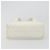 CHANEL Matelasse Hand Bag Canvas White Gold CC - vista 5
