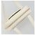 CHANEL Matelasse Hand Bag Canvas White Gold CC - vista 6