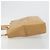 CHANEL Bolsa Tote Choco Bar em Pele de Cordeiro Bege Gold CC - vista 5