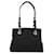 PRADA Chain Shoulder Bag Nylon Black Silver - vista 2