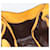 PRADA Hand Bag Canvas Beige Gold - vista 19