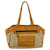PRADA Hand Bag Canvas Beige Gold - vista 3