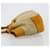 PRADA Hand Bag Canvas Beige Gold - vista 5