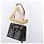 GUCCI Bamboo Hand Bag Leather 2way Black Gold 002 2855 0322 0 - vista 23