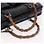 GUCCI Bamboo Hand Bag Leather 2way Black Gold 002 2855 0322 0 - vista 7