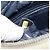 CHANEL Bolso de Hombro Cococoon Nylon Gris Plata CC - vista 11