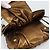 SAINT LAURENT Shoulder Bag Leather Bronze Gold - vista 9