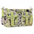 PRADA Shoulder Bag Nylon Green Silver