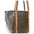 Autre Marque Borsa Shopping Louis Vuitton Marrone - vista 3