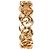 Anello Gucci Interlocking #7 in oro rosa 18K - vista 3