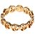 Anello Gucci Interlocking #7 in oro rosa 18K - vista 4