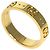 Anello Gucci Icon Band in oro giallo 18K