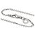 Bulgari Collana Bvlgari B-zero1 in oro bianco 18K - vista 3