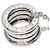 Bulgari Collana Bvlgari B-zero1 in oro bianco 18K - vista 7