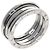 Bulgari Anello Bvlgari B.zero1 a 2 bande in oro bianco - vista 2