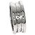 Bulgari Anello Bvlgari B.zero1 a 2 bande in oro bianco - vista 7