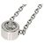 Collana Gucci in oro bianco 18K e diamanti - vista 5