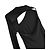 Versace Abito Midi Monospalla con Cutout Primavera 2023 - Nero - vista 7