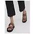 Autre Marque Alias Mae Ciabattine in Pelle Marrone - vista 7