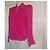 Blusa cruzada de seda Carolina Herrera Rosa - vista 2