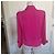 Blusa cruzada de seda Carolina Herrera Rosa - vista 5