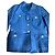 Giacca Burberry Blu in Seta e Cotone