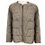 Chaqueta acolchada reversible de tweed de lana marrón multi Akris Castaño