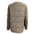Chaqueta acolchada reversible de tweed de lana marrón multi Akris Castaño - vista 3