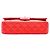 Borsa a tracolla Chanel Medium Classic Double Flap in vernice rossa Rosso - vista 3