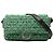 Borsa a tracolla Chanel Small Quilted Tweed Reissue 2.55 Easy Messenger Flap Verde