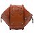 Borsa a mano LOEWE Hammock Medium in vitello intrecciato marrone - vista 3
