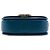 Chanel Small Coco Curve Flap Satchel aus blauem glänzendem Kalbsleder und gestepptem Ziegenleder - Ansicht 3