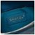 Chanel Small Coco Curve Flap Satchel aus blauem glänzendem Kalbsleder und gestepptem Ziegenleder - Ansicht 5