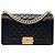 Black Chanel Old Medium Quilted Lambskin Boy Flap Crossbody Bag