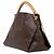 Borsa Hobo Louis Vuitton Monogram Artsy MM Marrone - vista 2