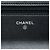 Borsa a tracolla Chanel Cocostellar Wallet on Chain in camoscio matelassé nero - vista 5