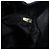 Borsa a tracolla Chanel Coco Mark Line in pelle caviar nera Nero - vista 11